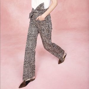 NWT Ulla Johnson Wade Jeans Cheetah Sz 2